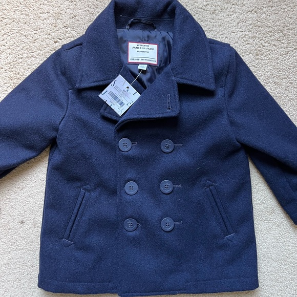 Janie and Jack Other - NWT Janie and Jack Boys Wool Pea Coat Size 2T